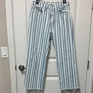 JOE’S The Blake High Rise Wide Leg Crop Denim